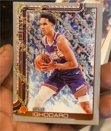 2025-26 Topps Holiday #H128 Oso Ighodaro — front