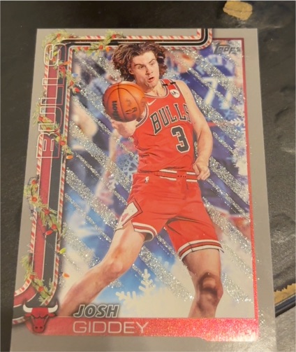 2025-26 Topps Holiday #H28 Josh Giddey — front