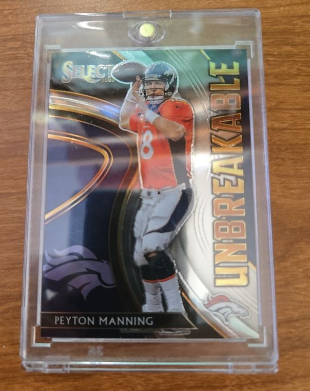 2020 Panini Select Unbreakable #U18 Peyton Manning — front