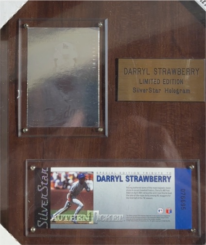 1991 Silver Star #2 Darryl Strawberry — front