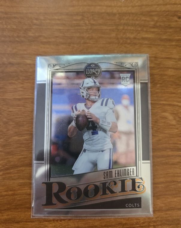 2021 Panini Chronicles Legacy #203 Sam Ehlinger Rookie Card — front