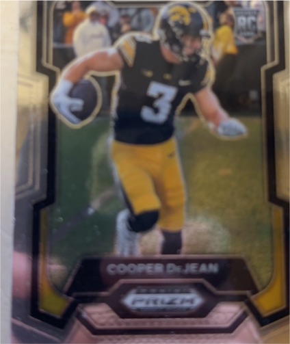 2024 Panini Prizm Draft Picks #113 Cooper DeJean — front