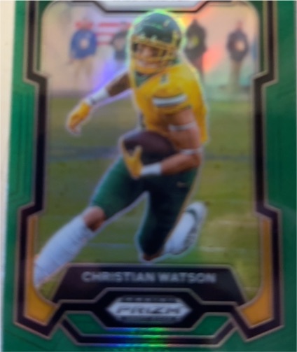2024 Panini Prizm Draft Picks #47 Christian Watson — front