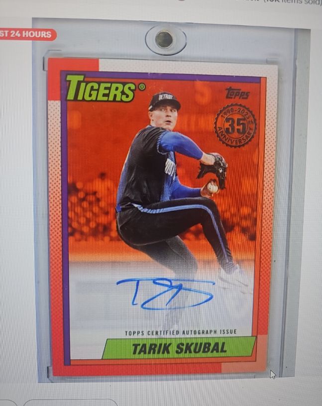 2025 Topps Series 2 #90A-TS Tarik Skubal — front
