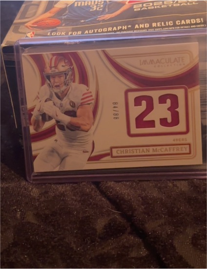 2024 Panini Immaculate #23 Christian McCaffrey — front