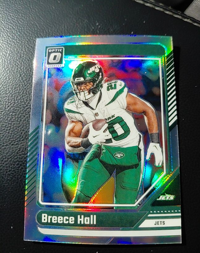 2024 Donruss Optic #156 Breece Hall — front