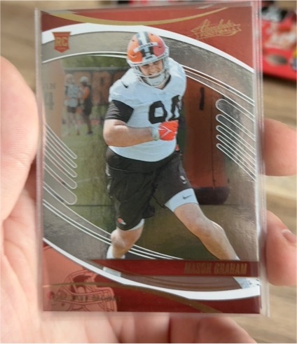 2025 Panini Absolute #156 Mason Graham — front