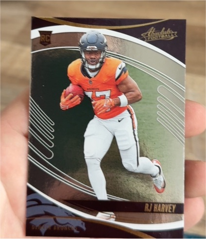 2025 Panini Absolute #173 RJ Harvey — front