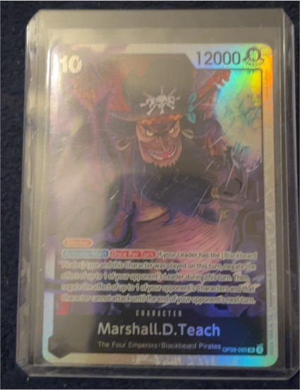 One Piece Card Game OP09-093 Marshall D. Teach — front