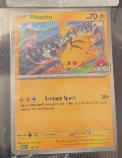 2024 Pokémon SVP #190 Pikachu — front