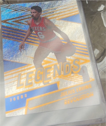 2024-25 Panini Revolution Legends #153 Julius Erving — front