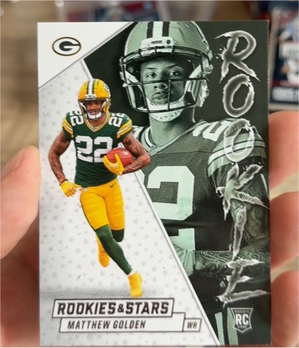 2025 Panini Rookies & Stars Rookie Exclusive #15 Matthew Golden — front