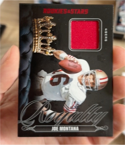 2025 Panini Rookies & Stars Royalty #R-JMT Joe Montana — front