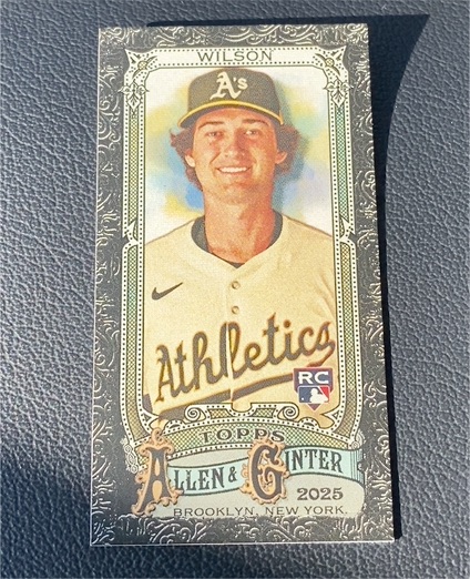 2025 Topps Allen & Ginter #105 Jacob Wilson Mini — front