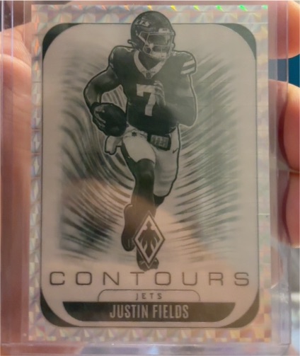 2025 Panini Phoenix Contours #25 Justin Fields — front