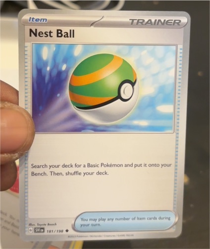 2023 Pokémon Scarlet & Violet #181 Nest Ball — front