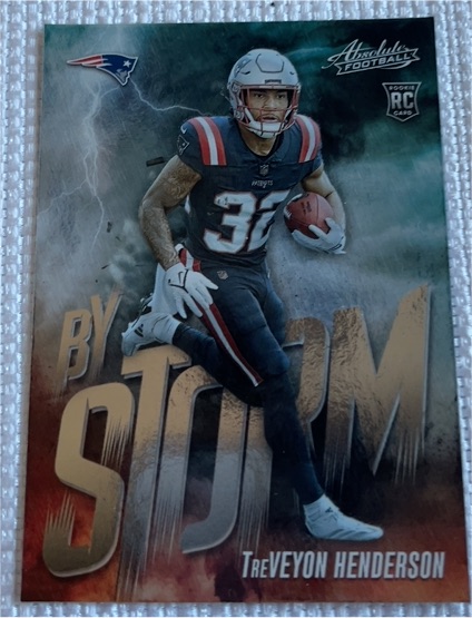 2025 Panini Absolute By Storm #19 TreVeyon Henderson — front