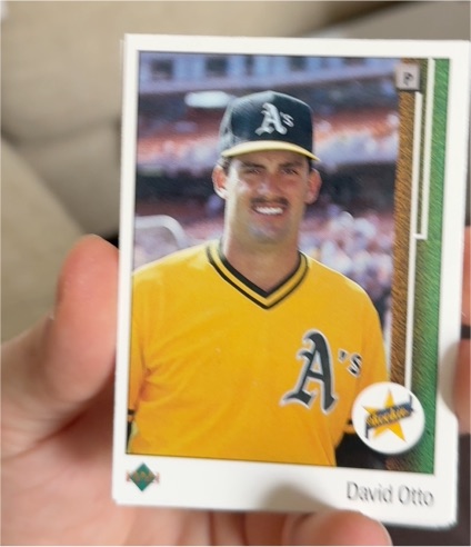 1989 Upper Deck #4 David Otto — front