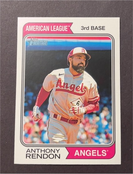 2023 Topps Heritage High Number #532 Anthony Rendon — front