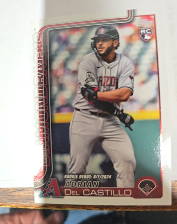 2025 Topps Chrome Update #USC92 Adrian Del Castillo — front
