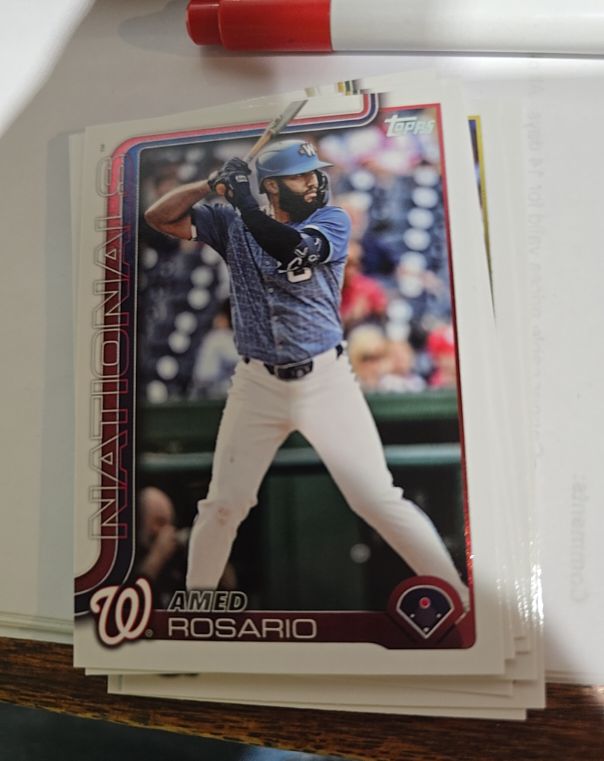 2025 Topps Update #US322 Amed Rosario — front
