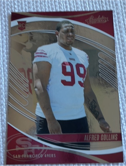 2025 Panini Absolute #102 Alfred Collins — front