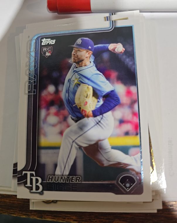 2025 Topps Update #US231 Hunter Bigge — front