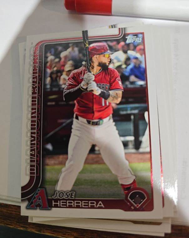 2025 Topps Update #US272 Jose Herrera — front