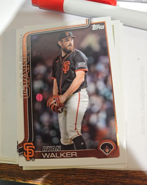 2025 Topps Update Series #US179 Ryan Walker — front