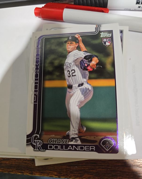 2025 Topps Update Series #US151 Chase Dollander — front