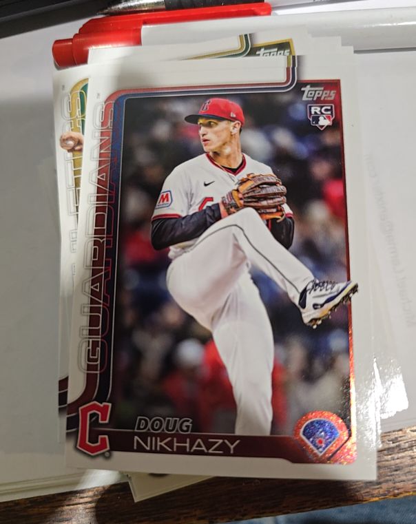 2025 Topps Update Series #US44 Doug Nikhazy — front