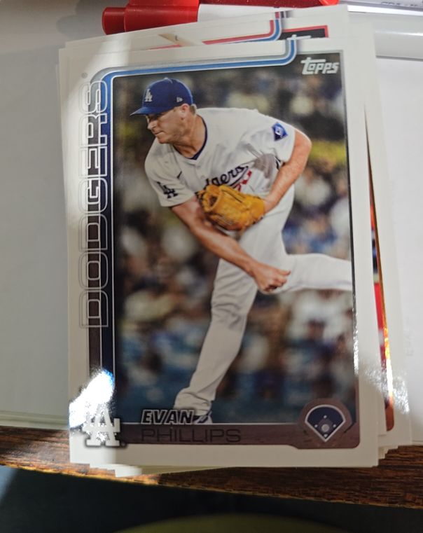 2025 Topps Update #US18 Evan Phillips — front