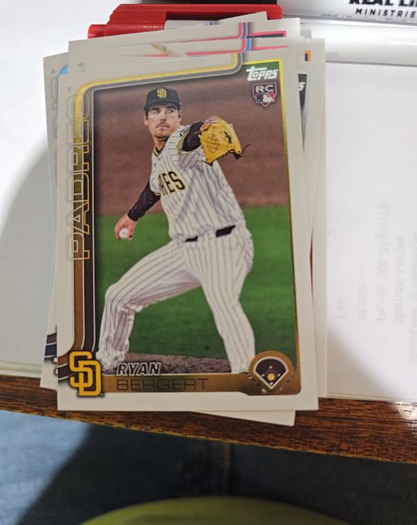 2025 Topps Update #US295 Ryan Bergert — front