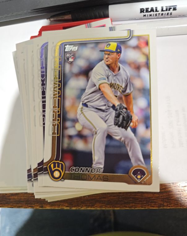 2025 Topps Update #US63 Connor Thomas — front