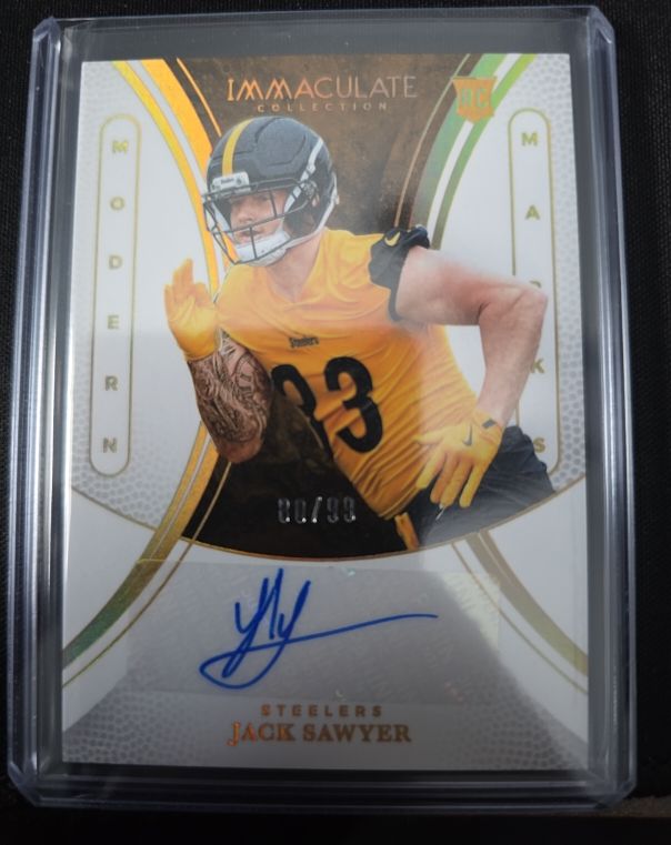 2025 Panini Immaculate Collection Modern Marks #RA-JS Jack Sawyer — front