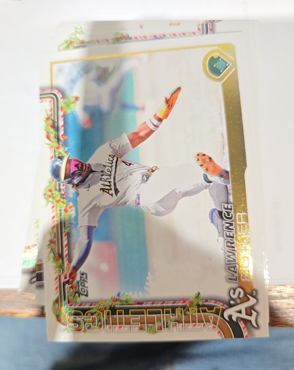 2025 Topps Holiday #H80 Lawrence Butler — front