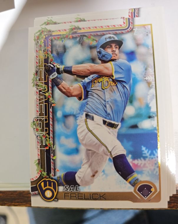 2025 Topps Holiday #H112 Sal Frelick — front