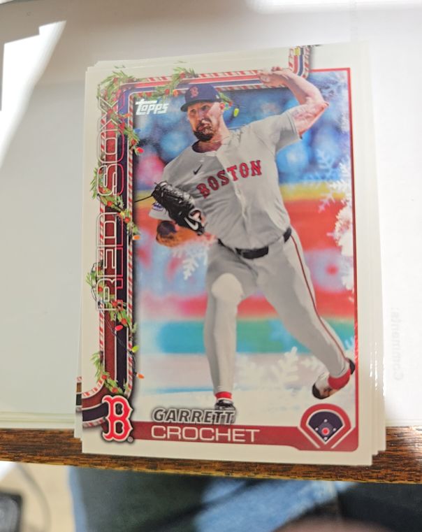 2025 Topps Holiday #H22 Garrett Crochet — front