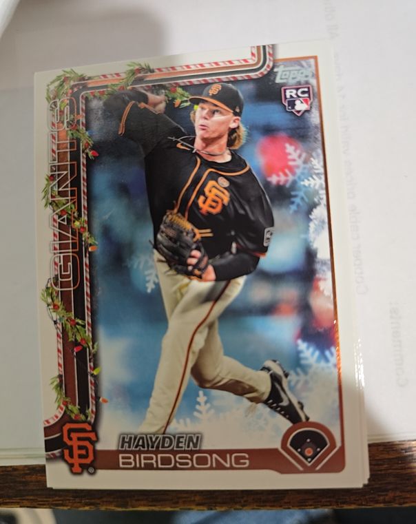 2025 Topps Holiday #H85 Hayden Birdsong — front