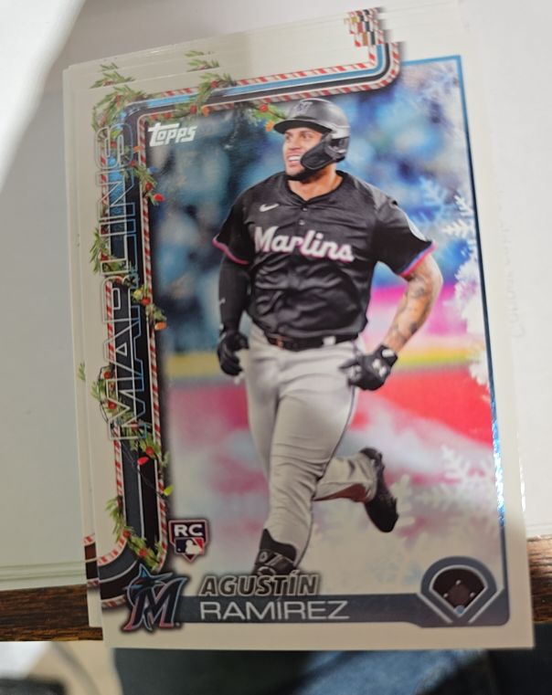 2025 Topps Holiday #H19 Agustin Ramirez — front