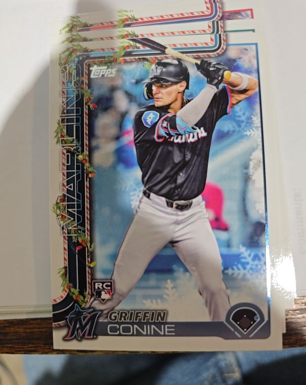 2025 Topps Holiday #H124 Griffin Conine — front