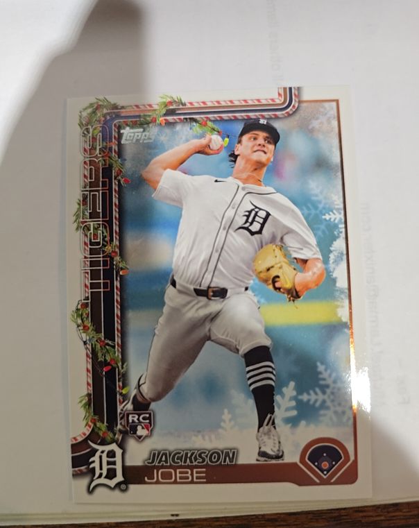2025 Topps Holiday #H160 Jackson Jobe — front
