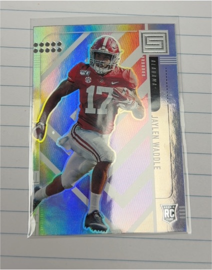 2021 Panini Chronicles Draft Picks Status #164 Jaylen Waddle — front