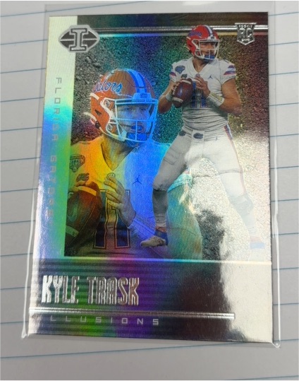2021 Panini Chronicles Illusions Draft Picks #108 Kyle Trask — front