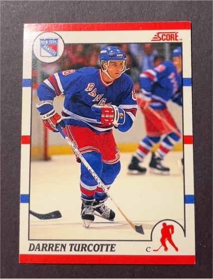 1990-91 Score #241 Darren Turcotte — front
