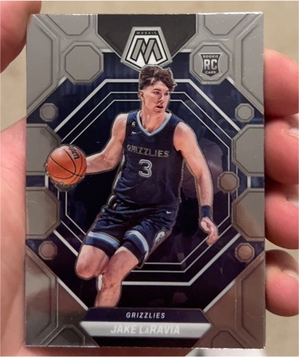 2022-23 Panini Mosaic #204 Jake LaRavia — front