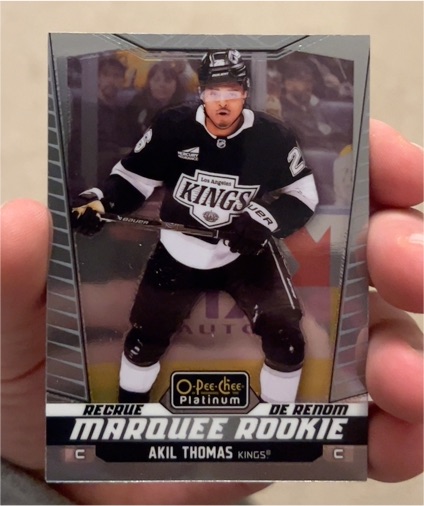 2024-25 O-Pee-Chee Platinum #233 Akil Thomas Marquee Rookie — front