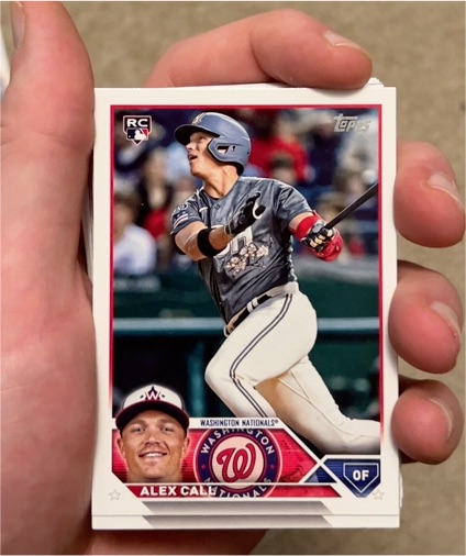 2023 Topps Update #US253 Alex Call — front