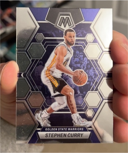 2022-23 Panini Mosaic #92 Stephen Curry — front