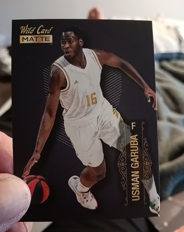 2022 Wild Card Matte #MB-74 Usman Garuba — front
